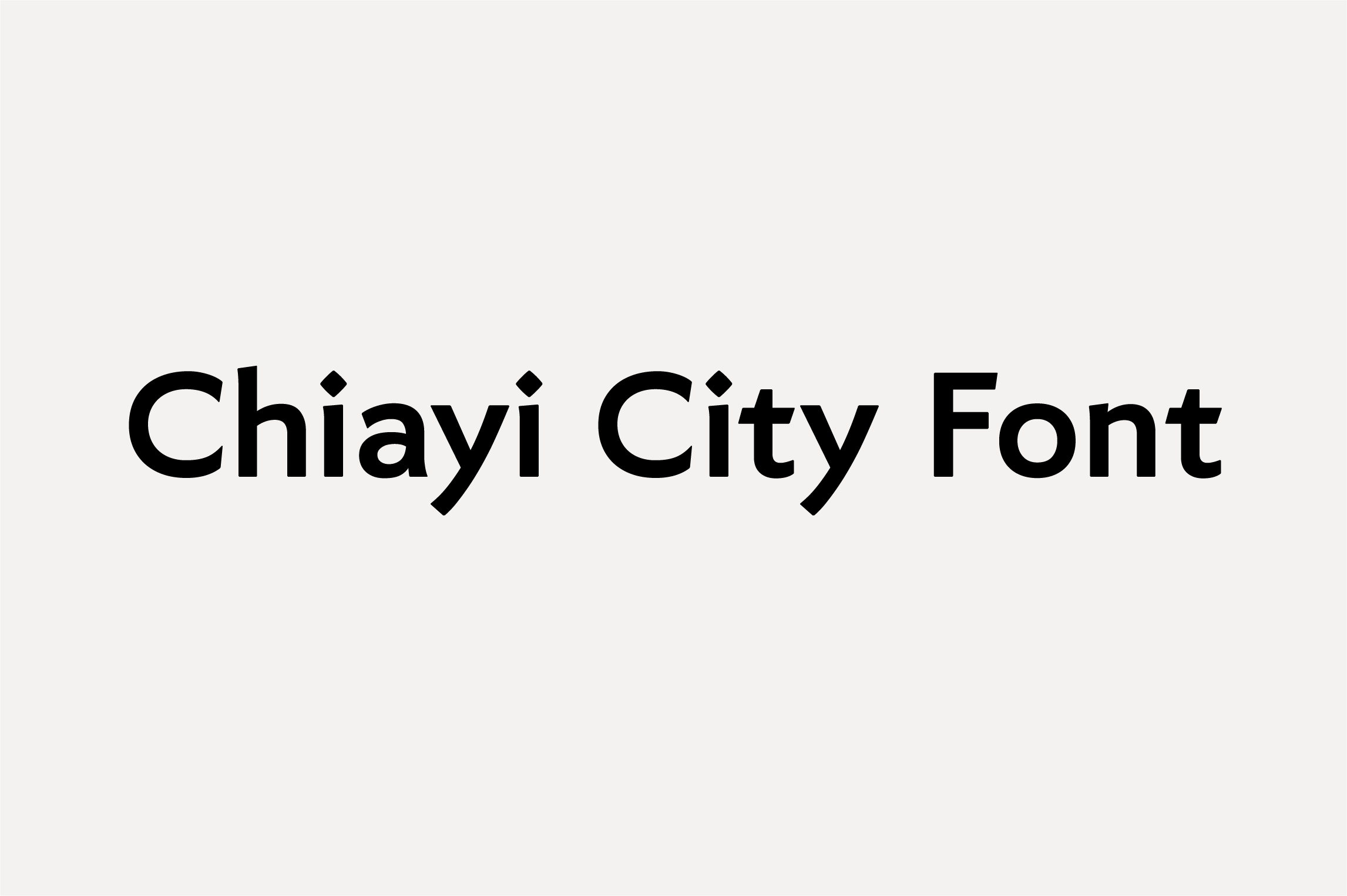 嘉義市免費字型